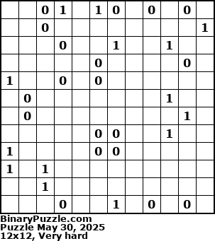 Binary Puzzle