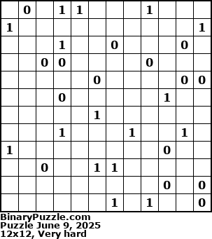 Binary Puzzle