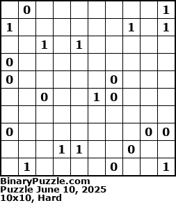 Binary Puzzle