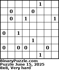Binary Puzzle