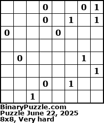 Binary Puzzle