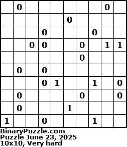 Binary Puzzle