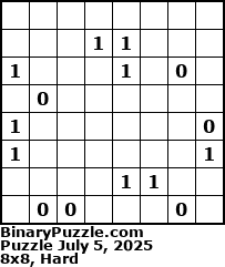 Binary Puzzle