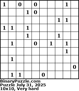 Binary Puzzle