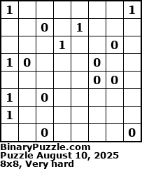 Binary Puzzle