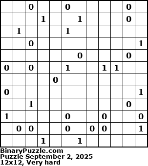 Binary Puzzle