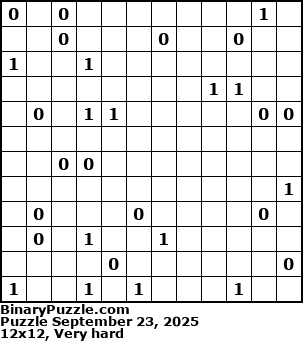 Binary Puzzle