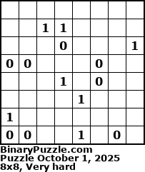 Binary Puzzle
