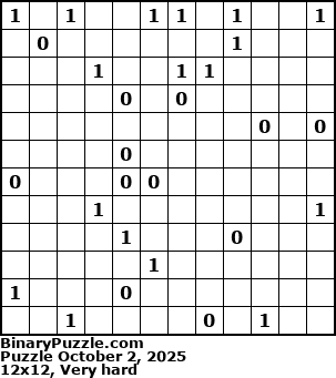 Binary Puzzle