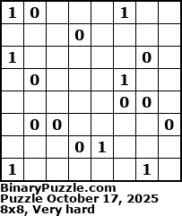 Binary Puzzle