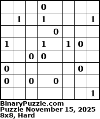 Binary Puzzle