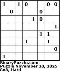 Binary Puzzle