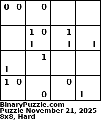 Binary Puzzle