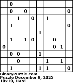 Binary Puzzle
