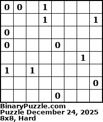 Binary Puzzle