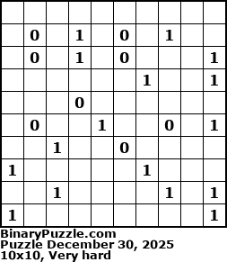 Binary Puzzle