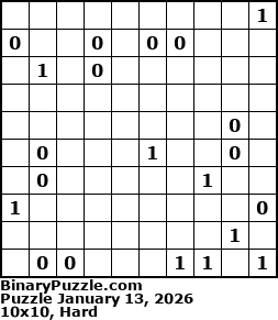 Binary Puzzle