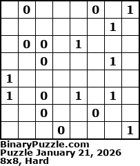 Binary Puzzle