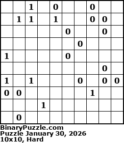 Binary Puzzle