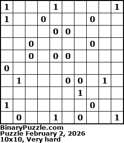 Binary Puzzle