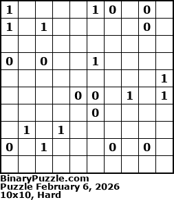 Binary Puzzle