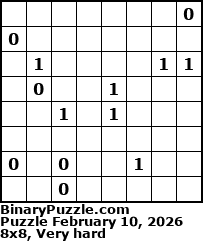 Binary Puzzle