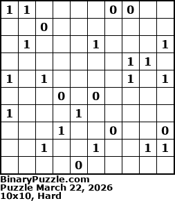 Binary Puzzle
