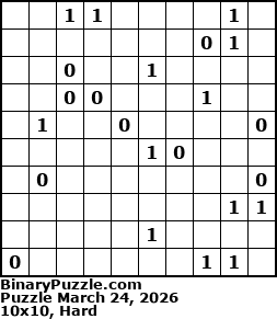 Binary Puzzle