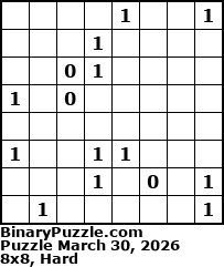 Binary Puzzle