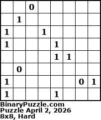 Binary Puzzle