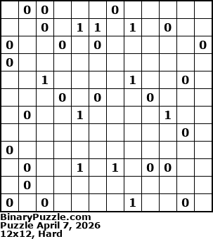 Binary Puzzle