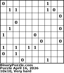 Binary Puzzle