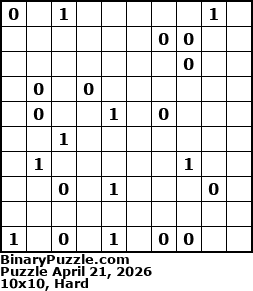 Binary Puzzle
