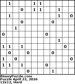 Binary Puzzle