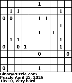Binary Puzzle