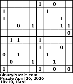 Binary Puzzle