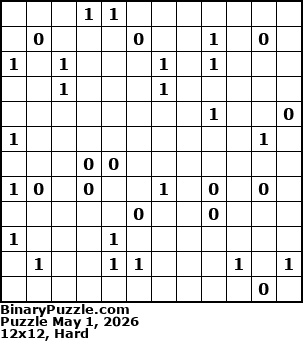 Binary Puzzle