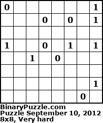 Binary Puzzle