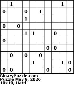 Binary Puzzle