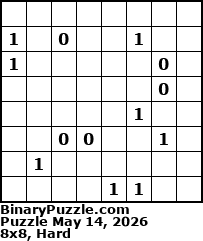 Binary Puzzle