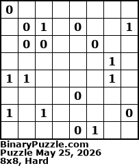 Binary Puzzle