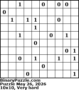 Binary Puzzle