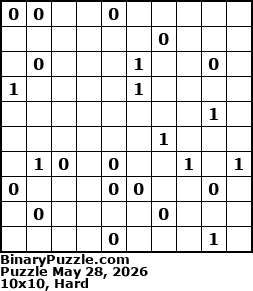 Binary Puzzle