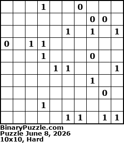 Binary Puzzle