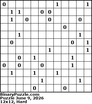 Binary Puzzle