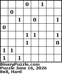 Binary Puzzle