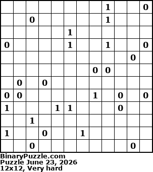 Binary Puzzle