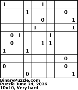Binary Puzzle