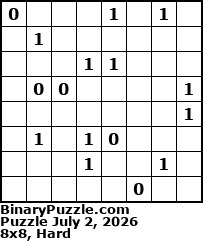 Binary Puzzle