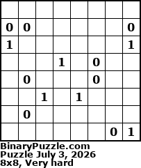 Binary Puzzle